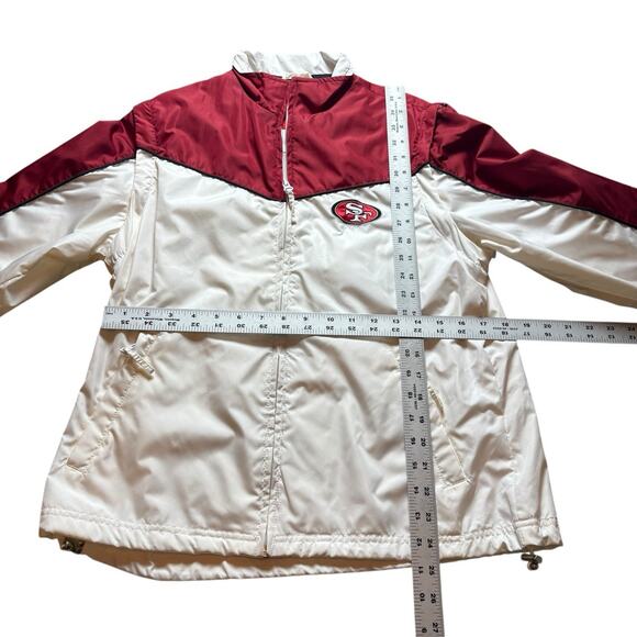 Women’s San Francisco 49ers Lightweight Jacket Full Zip Large - Picture 3 of 6
